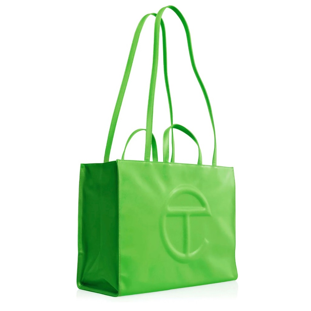 Lime Green - Large Telfar Shopping Bag